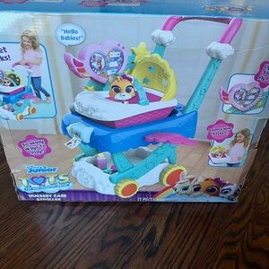 Disney Junior Nursery Care Stroller Toy - Blue, Pink, White